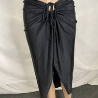 Adriana Degreas - Timeless Pereo Gathered Front Cover-up Skirt