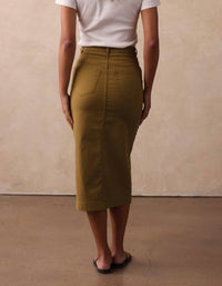 The Normal Brand - Scout Canvas Shipyard Midi Skirt