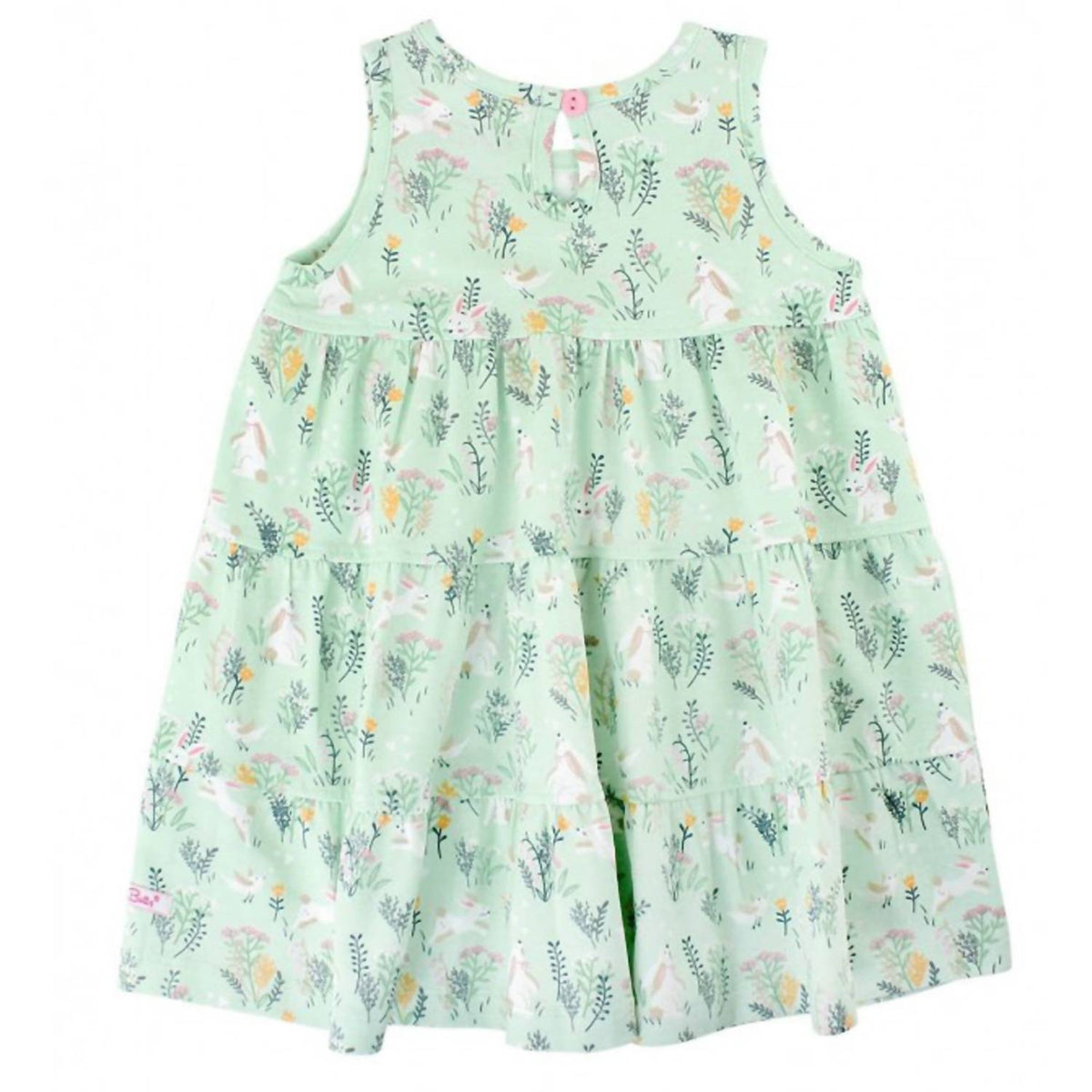 Rufflebutts - Kids Cutie Cottontail Tiered Dress