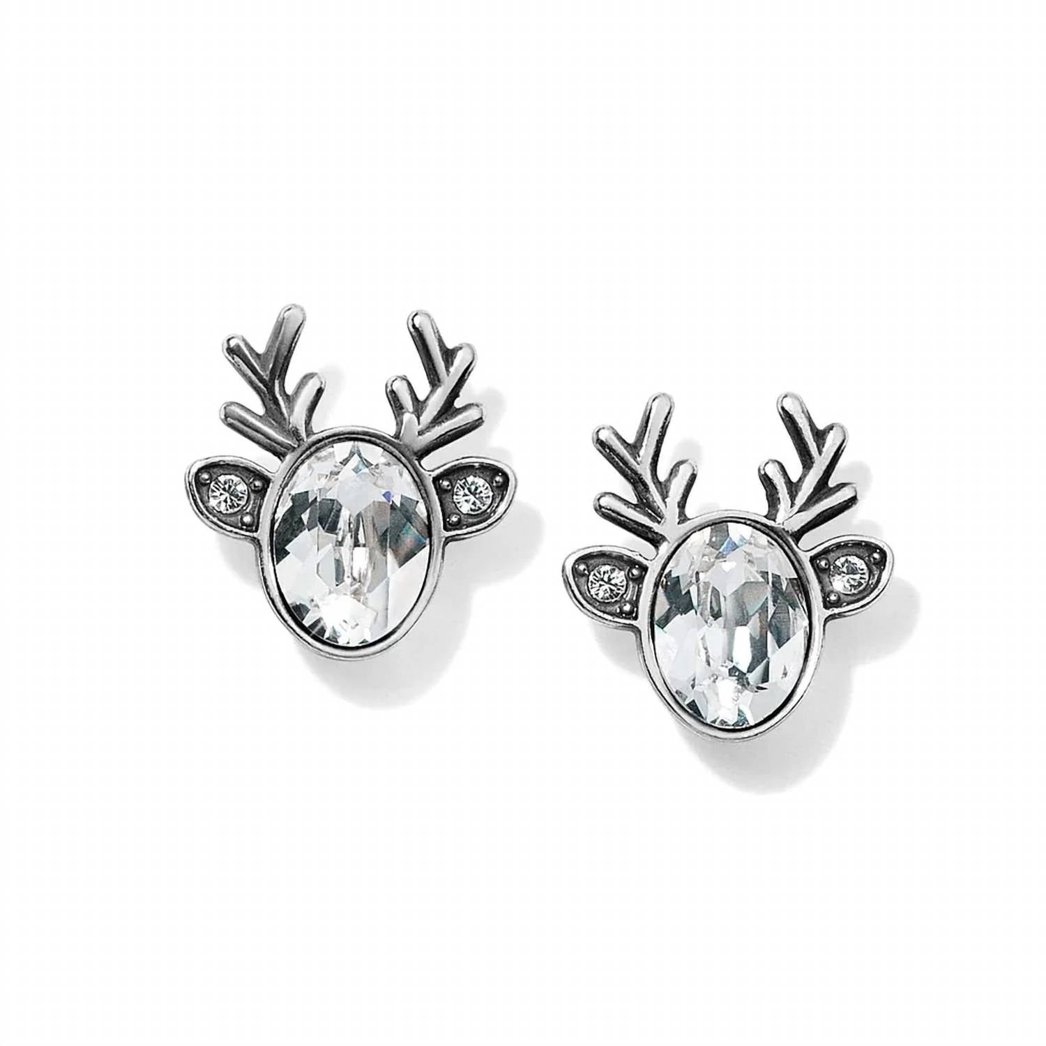 Brighton - Women's Reindeer Glitz Mini Post Earrings