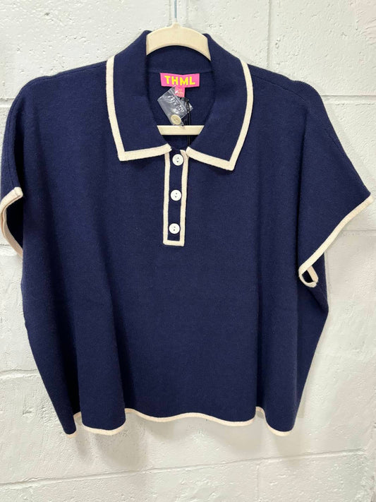 Thml - Women's Short sleeve collared top