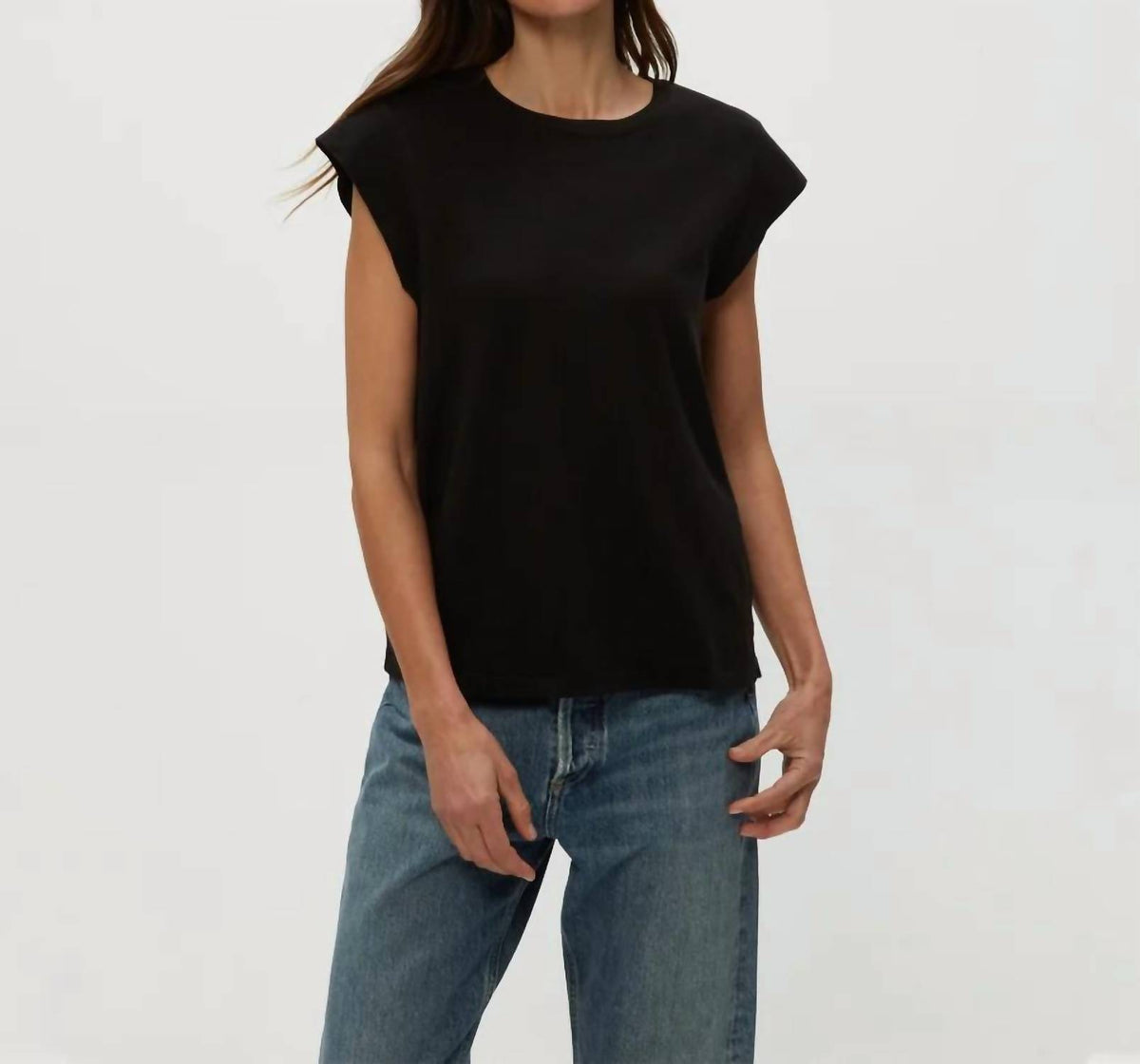 Michael Stars - Joey Power Shoulder Tee