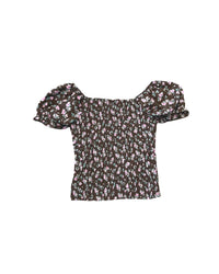 Flowers By Zoe - Girls' Puff Sleeve Top