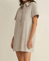Z Supply - Kellie Faux Suede Mini Dress
