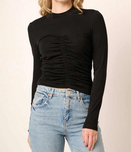 Mittoshop - Mock Neck Top