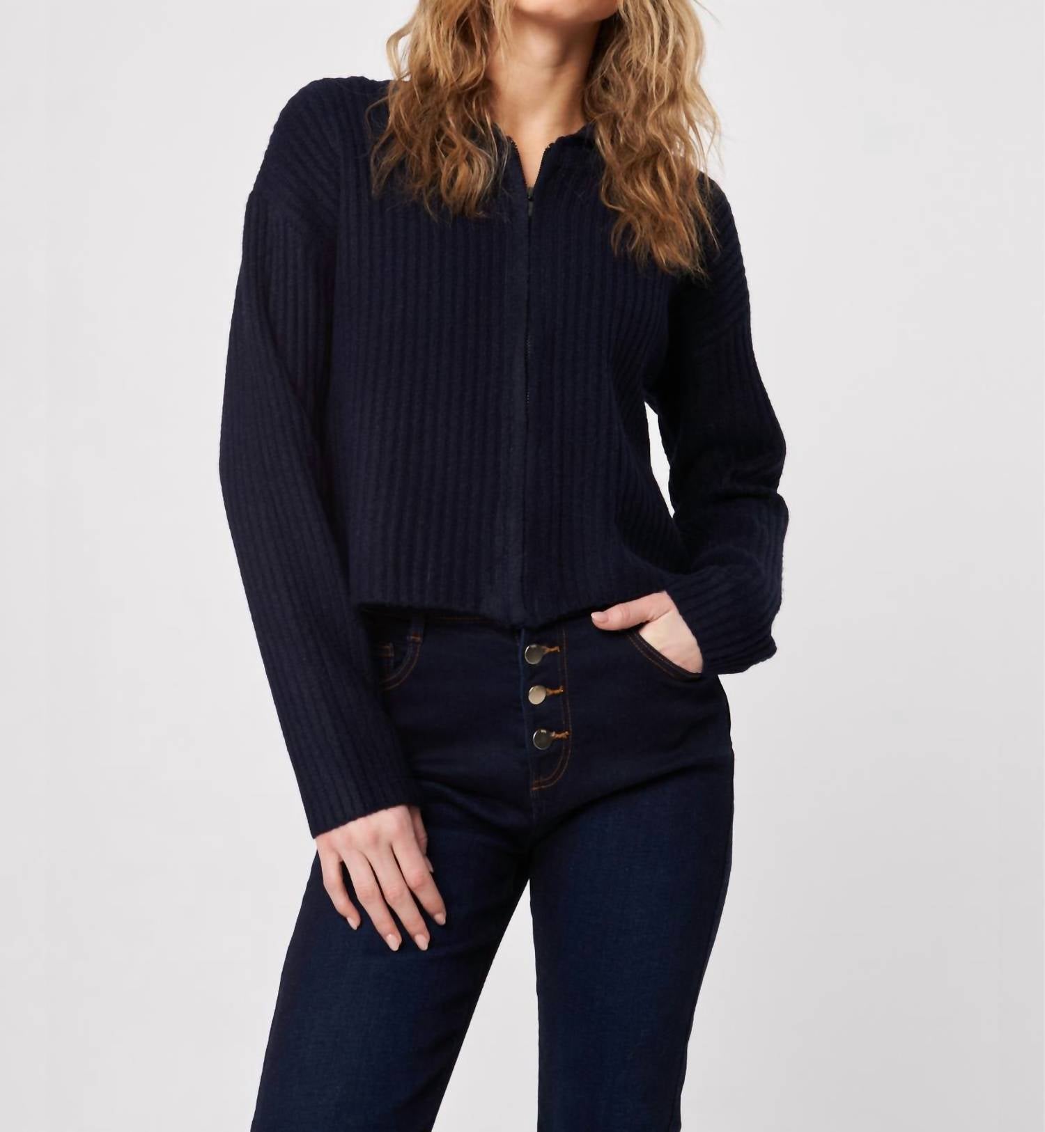 John + Jenn - Gavin Zip-up Sweater