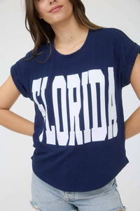 Blu Pepper - Florida Knit Tee