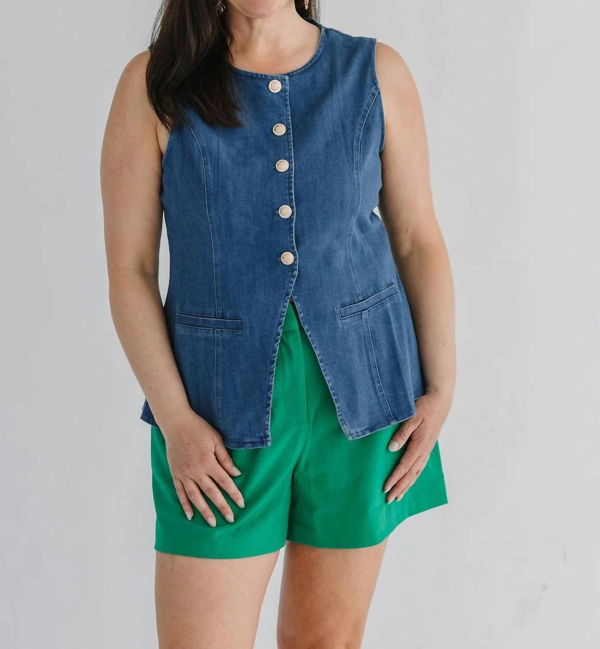Sugarlips - Women's Jeanie Denim Vest