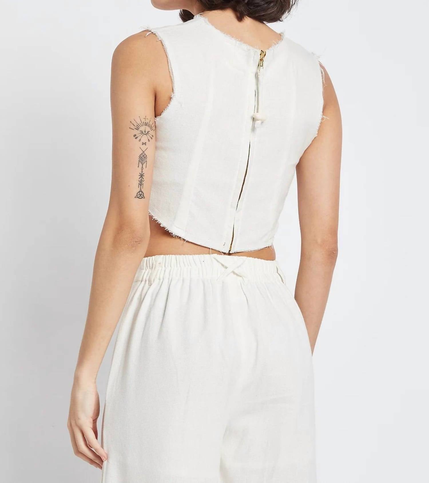 Be Sunset - Surf Cropped Top