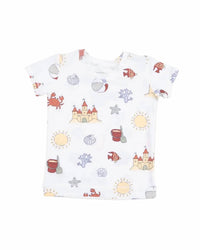 Angel Dear - Kids Sunny Sandcastles Short Lounge Set