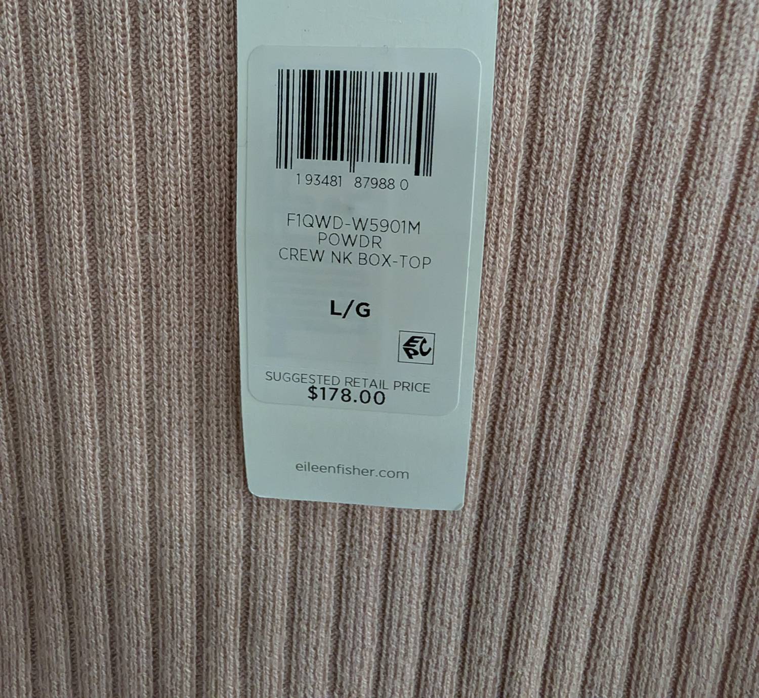 Eileen Fisher - EILEEN FISHER LONG SLEEVE TOP DRESS