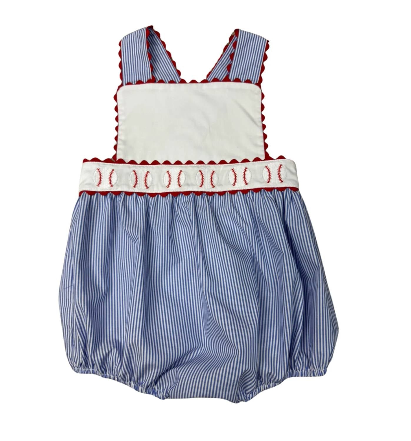 Whimsy Bay Kids - Kid's Classic Ric Rac Sunsuit
