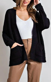 Ee:Some - Ribbed Knit Cardigan