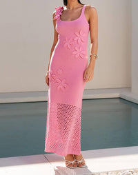 Able - Liliann Applique Maxi Dress