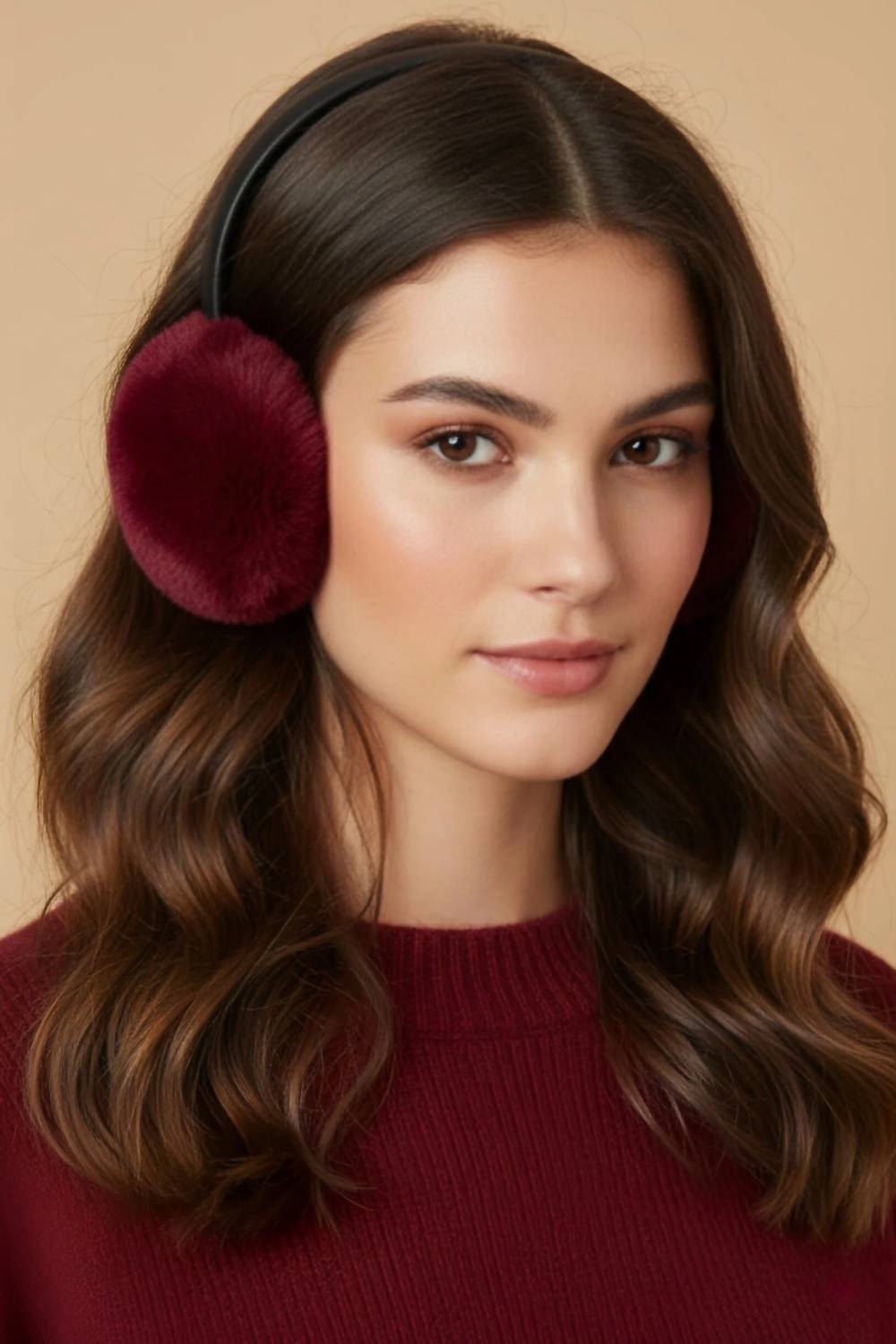 Joseph Ribkoff - Women's Faux Fur Adjustable Earmuffs