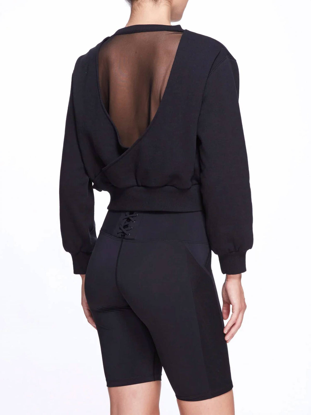 Marchesa Athleisure - Wilma Long Sleeve Sweatshirt