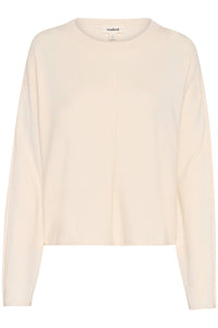 Soaked In Luxury - Spina Boxy Fit Tight Knit Pullover Sweater