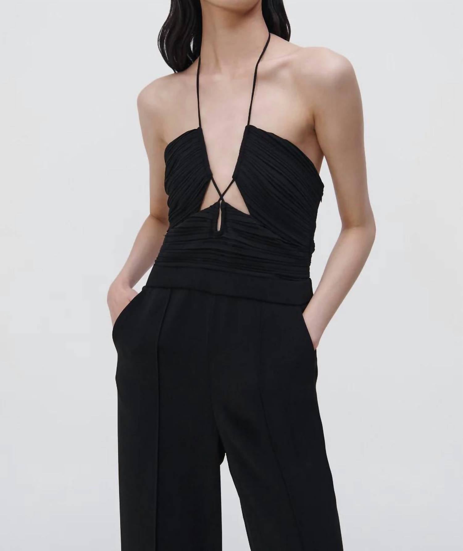 Jonathan Simkhai - Gala Plisse Jumpsuit