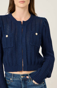 Btb Los Angeles - Jade Crewneck Cardigan