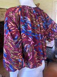 Thml - Women's Puff Sleeve Print Blouse