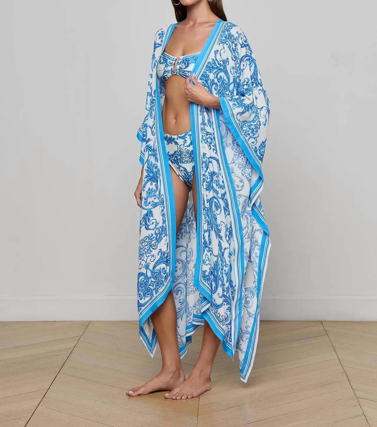 L'Agence - Kara Kimono Cover-Up