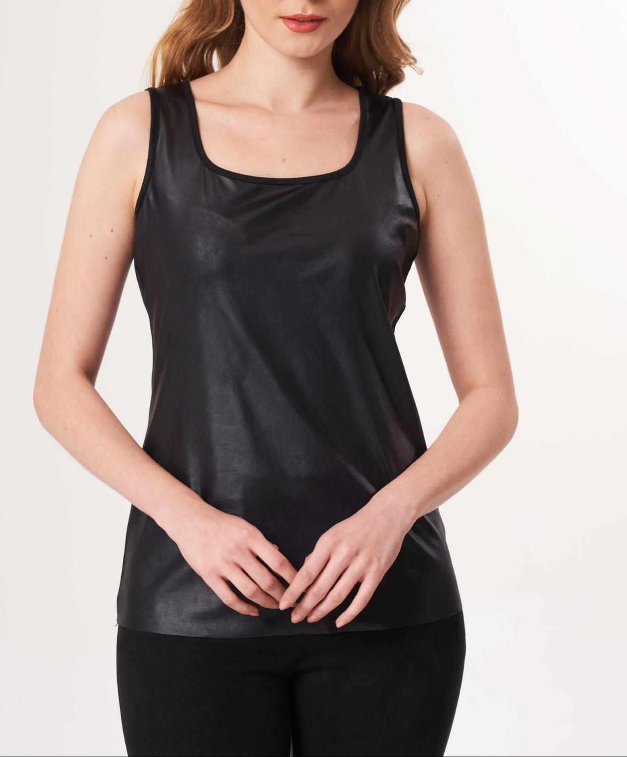 Angel Apparel - Vegan Leather Tank Top
