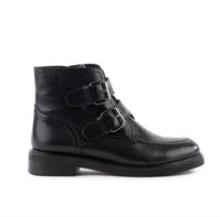 Seychelles Women's Doing It Right Boots in black leather - women's shoe - alternate view