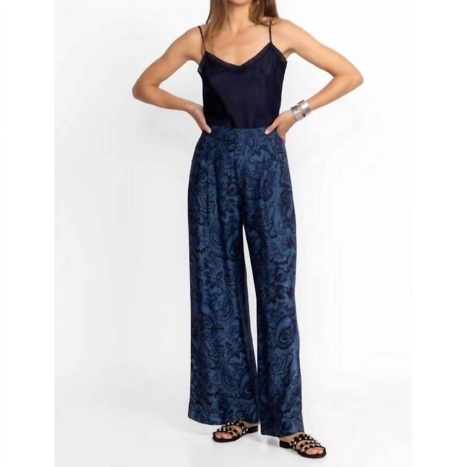 Johnny Was - WIDE LEG PLEAT PANT