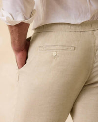 Tommy Bahama - Beach Coast Linen Pull On Pants 32 Inseam