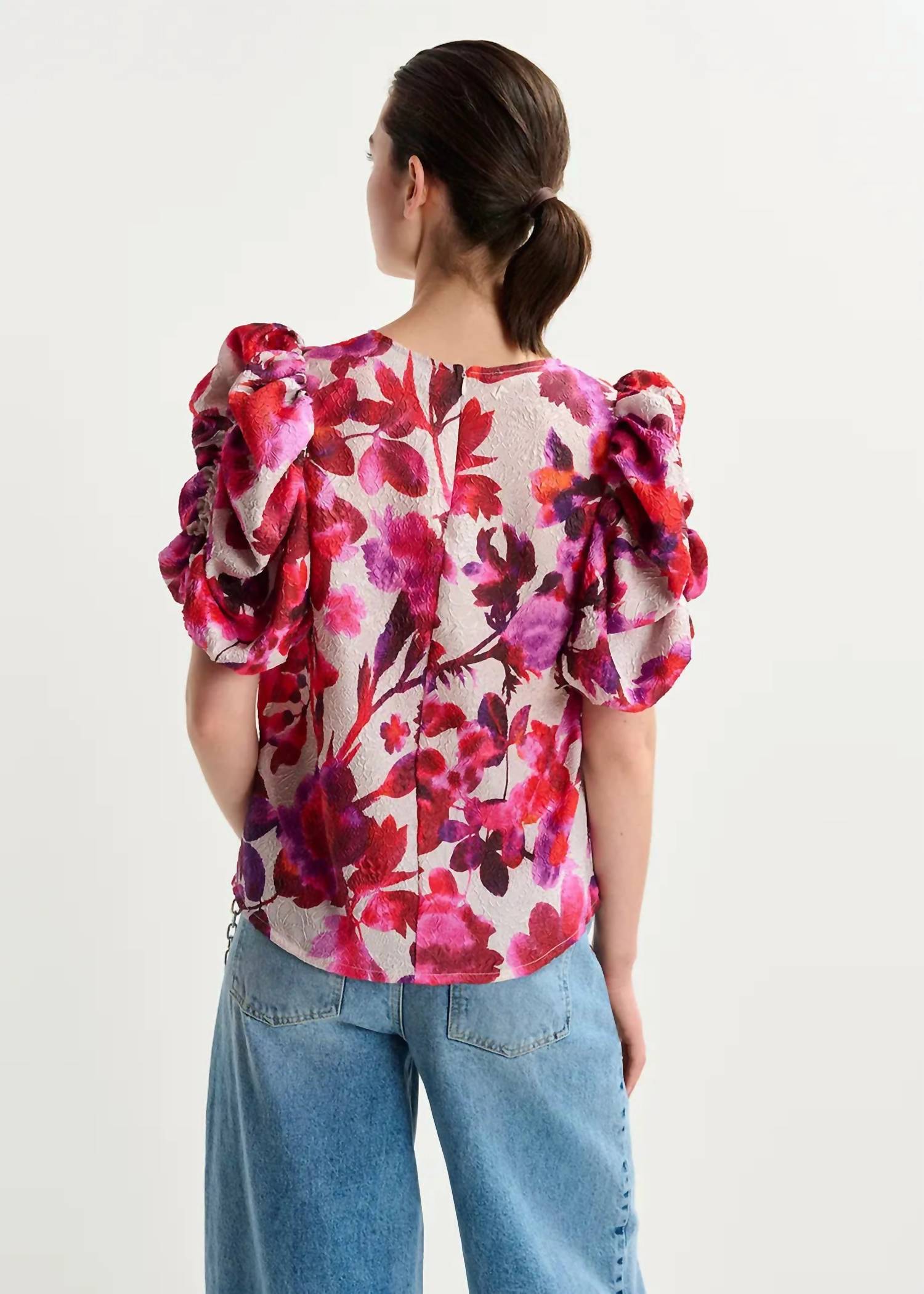 Essentiel Antwerp - Henrietta Puffy Sleeve Top