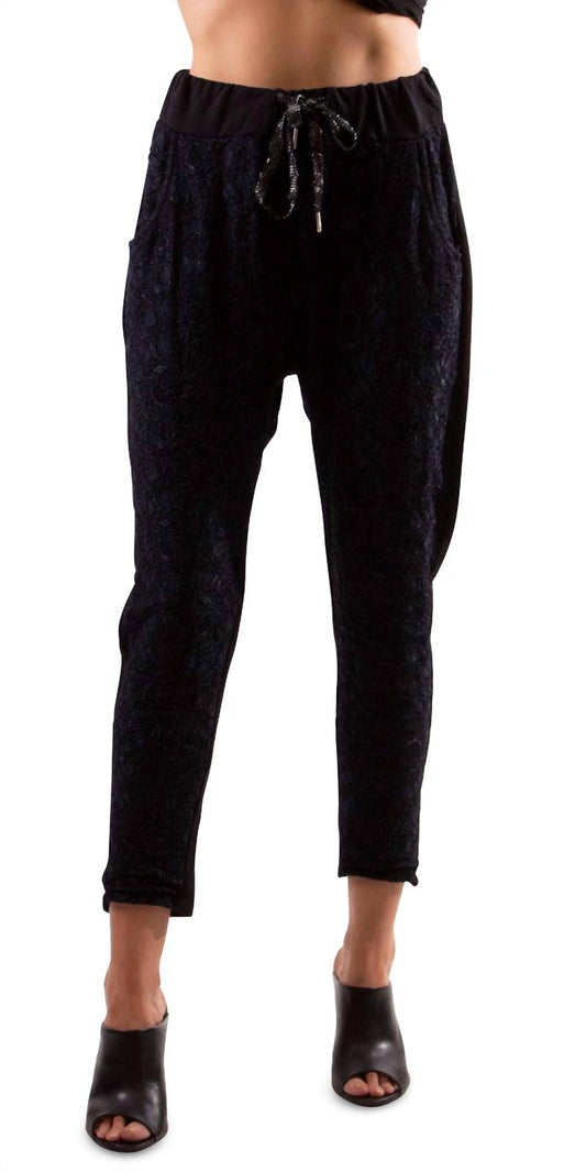 Gigi Moda - Terza Lace Cropped Pants