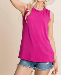 Vanilla Bay - Open Back Tie Top