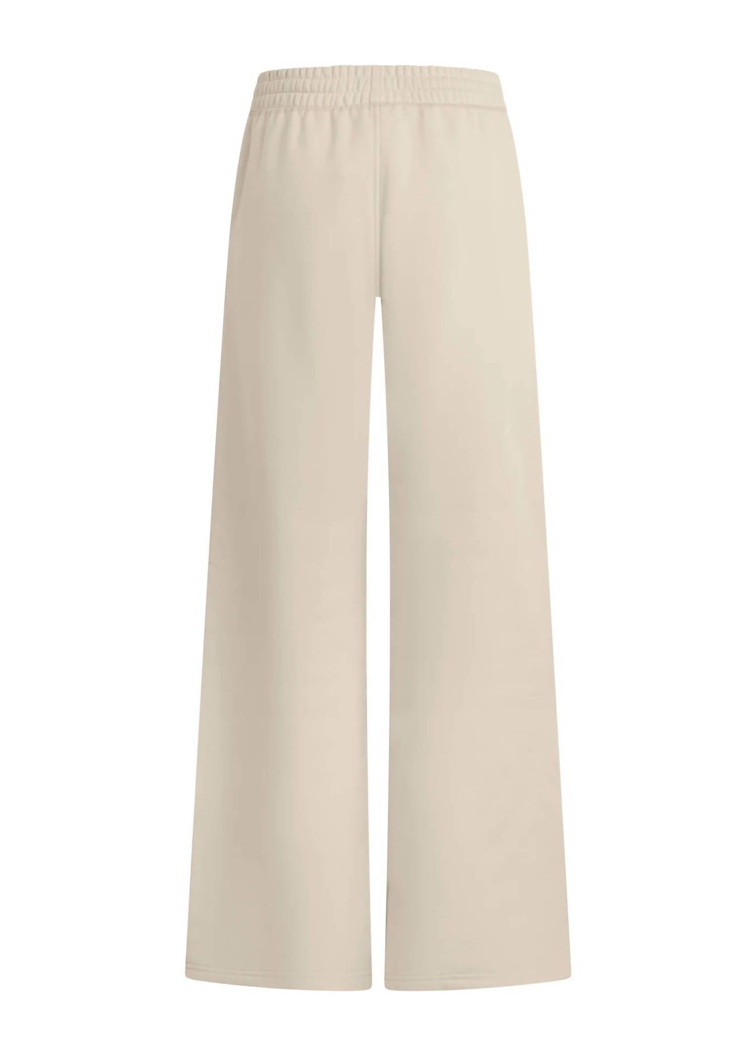 Favorite Daughter - Embroidered Wide Leg Sweatpant