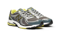 New Balance Men's Og Dad Sneaker in yellow gray - men's sneaker - detail view