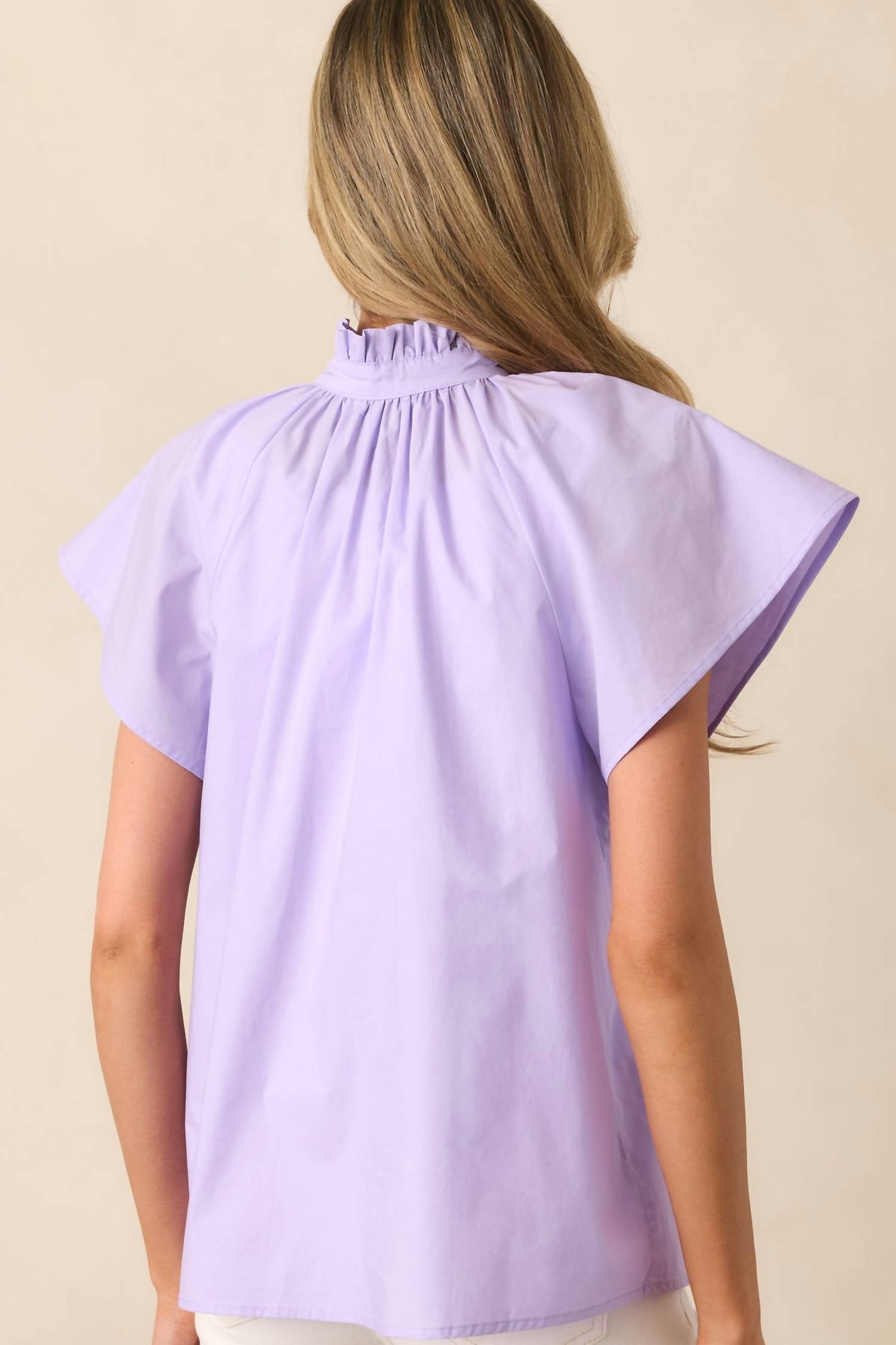 Prosperina - Florence Cotton Lilac Top