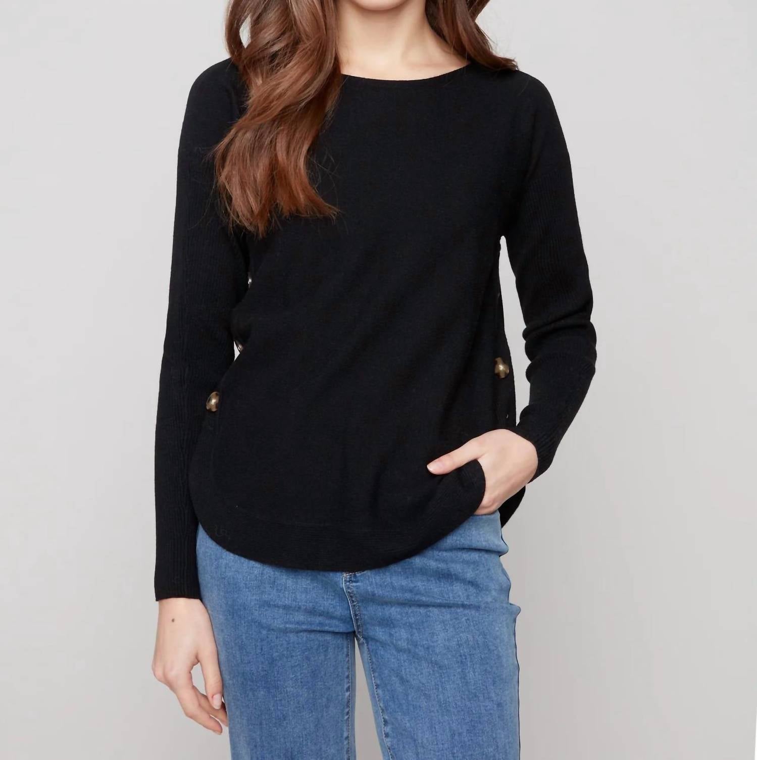 Charlie B - Boat Neck Sweater