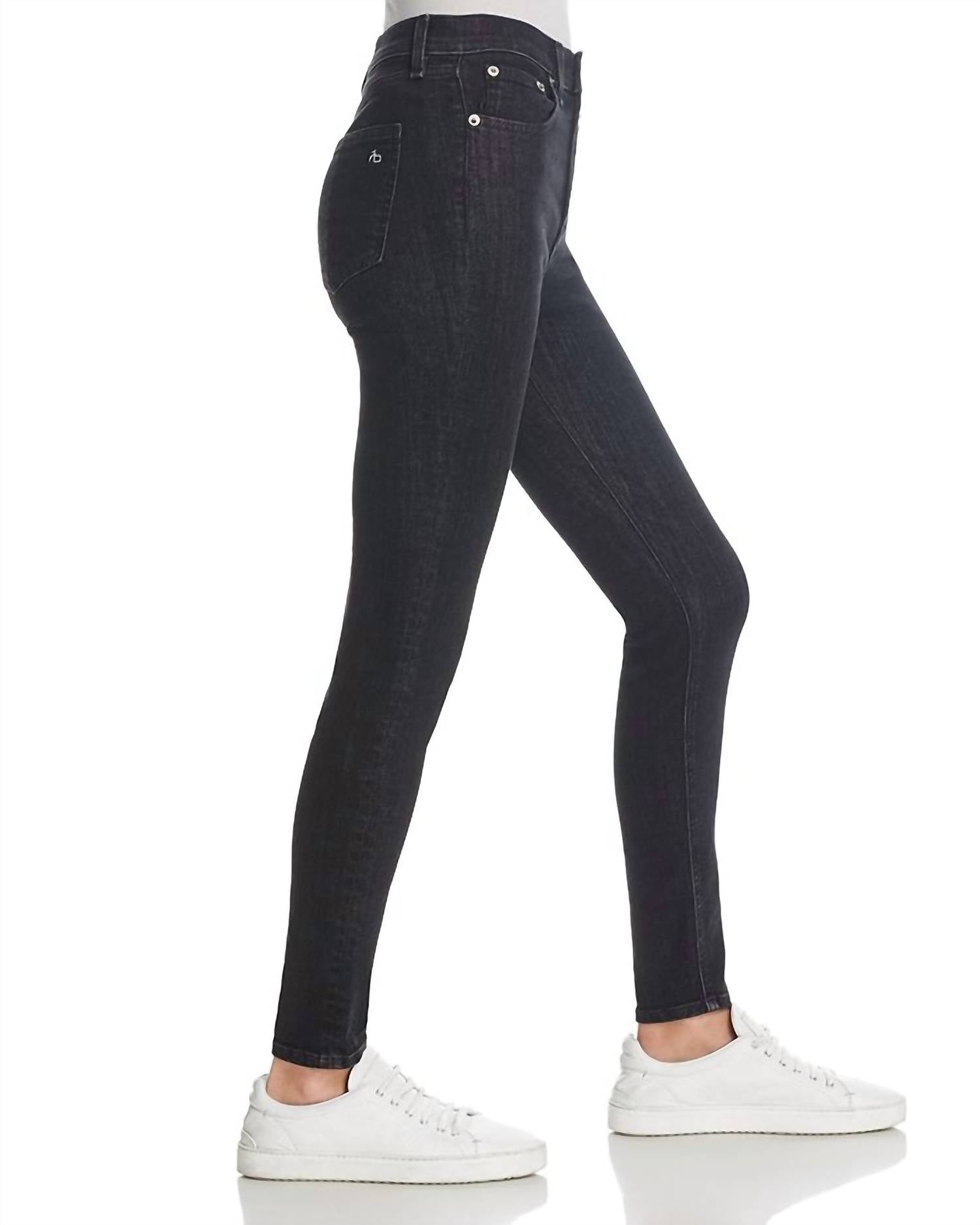 Rag & Bone - High Rise Ankle Skinny Jeans