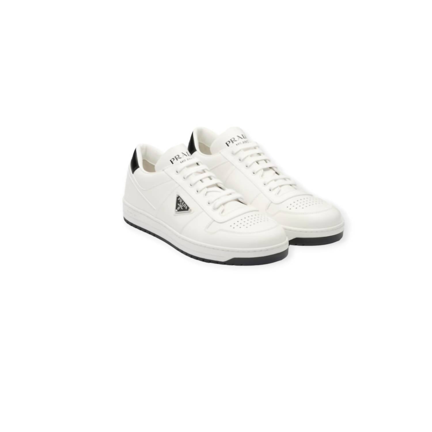 Prada - Women's Downtown Leather Sneakers