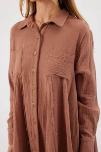 Kylie Paige - Wine Tessa Tunic Dress
