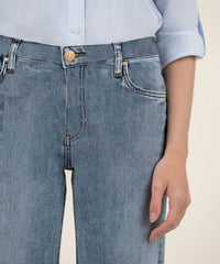 KUT FROM THE KLOTH Jean High Rise Wide Leg Jean in enforce - women's pants - view 4