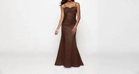 Last Dress - Satin Embrace Ruched Evening Gown