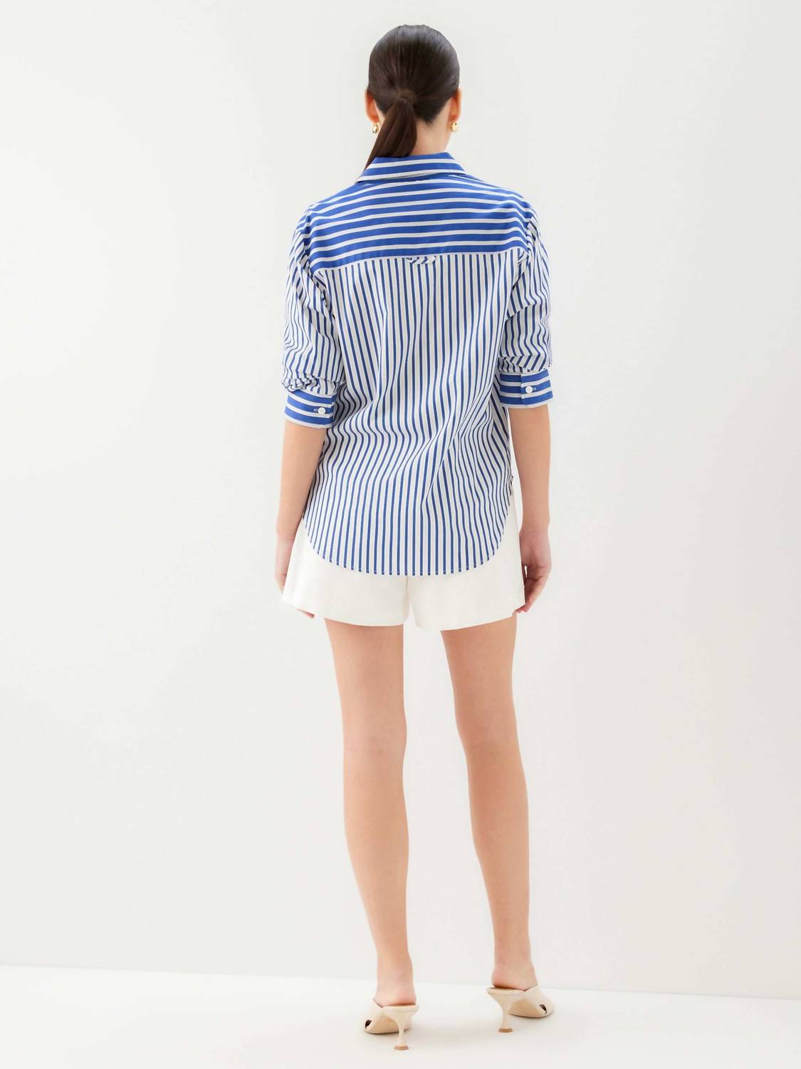 Fifteen Twenty - Women's Leighton Ruched Sleeve Shirt