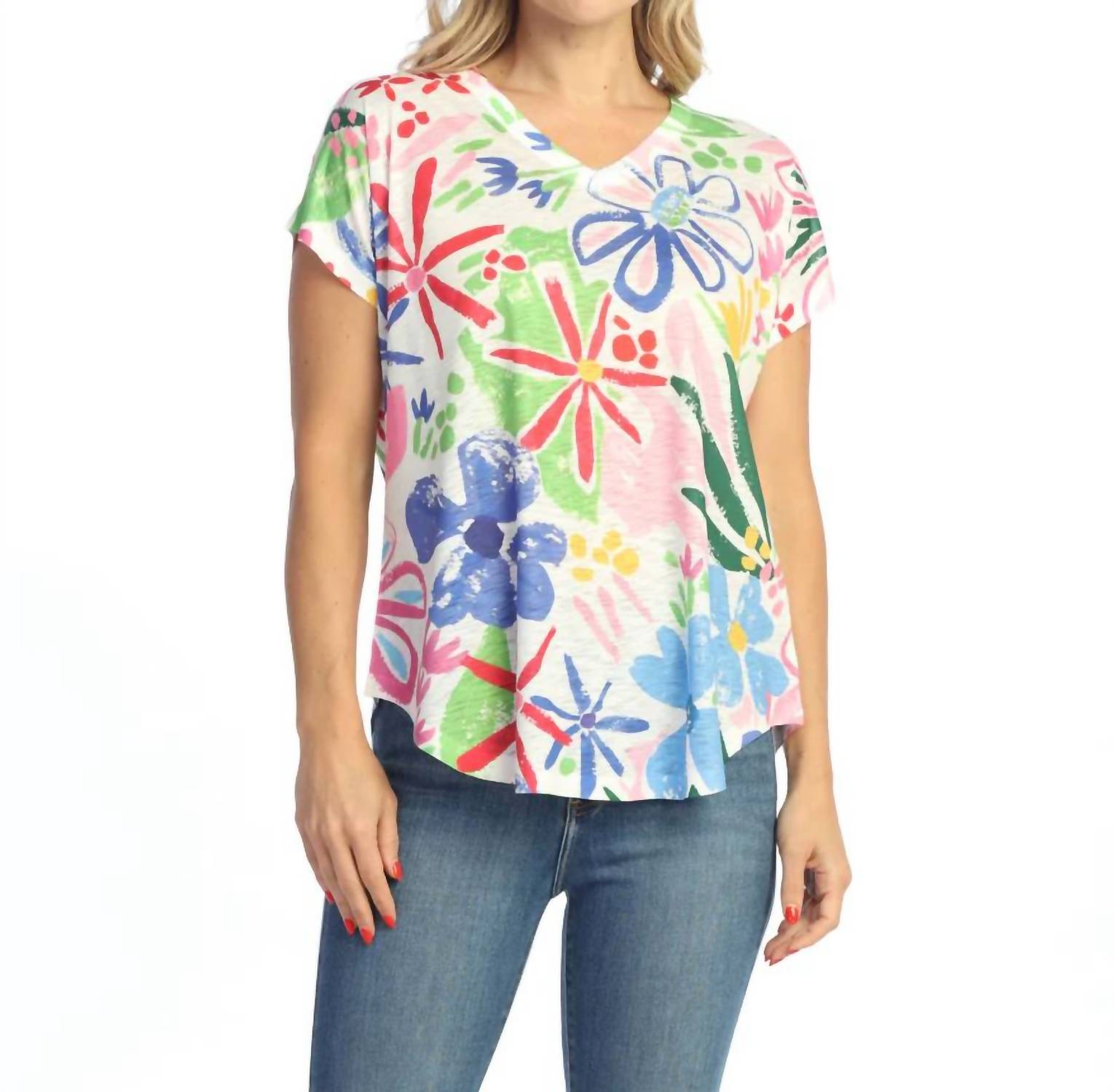 Jess & Jane - Cap Sleeve Top