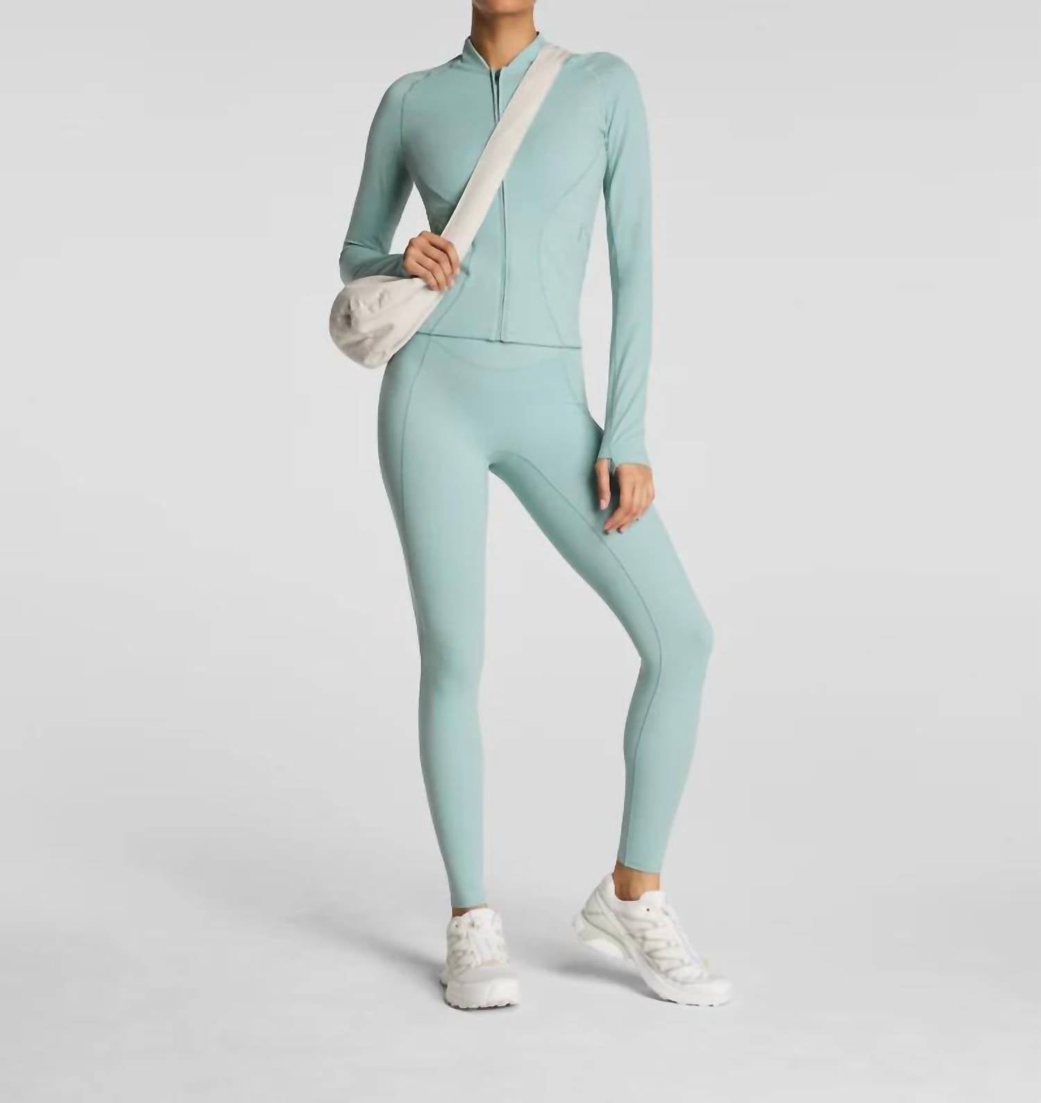 Spanx Contour Zip Jacket in wave - women's jacket - view 4