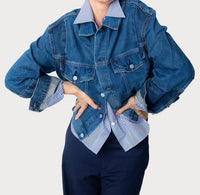 Moussy - Dover Two Tone Jean Jacket