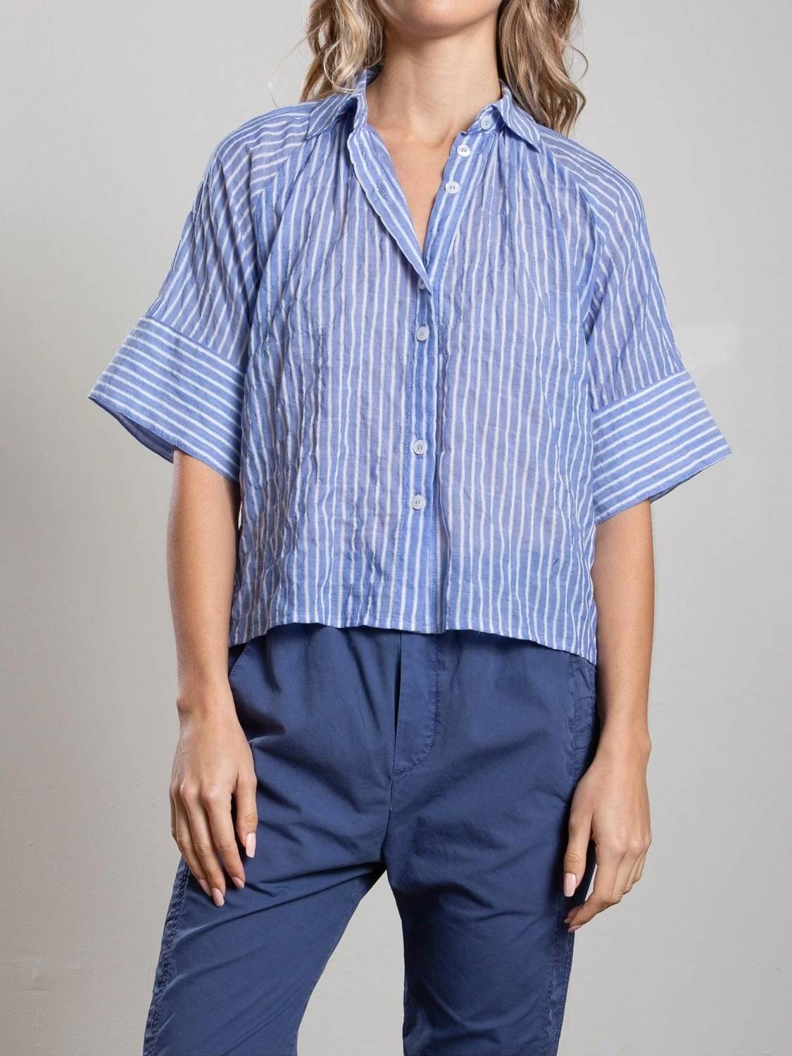 Pharaoh - Halle Marin Stripe Shirt