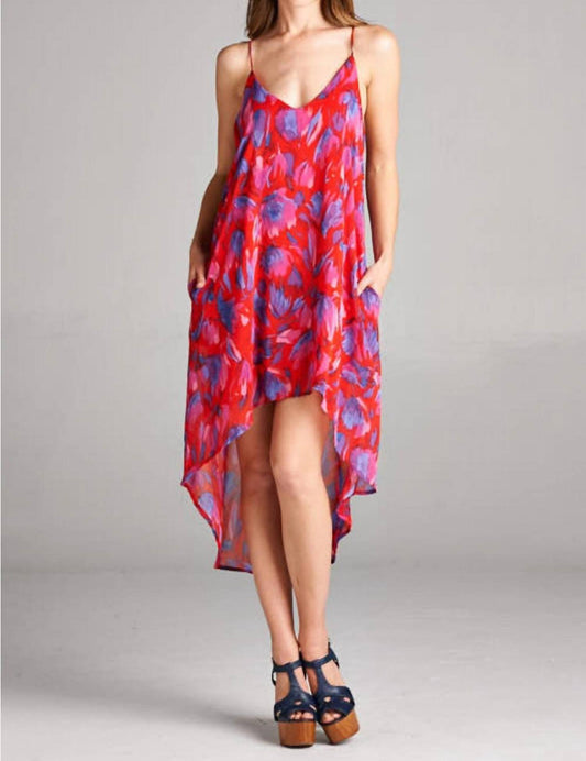 Honey Punch - Floral High Low Dress