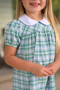 The Beaufort Bonnet Company - Eastpoint Plaid Adaire Dress