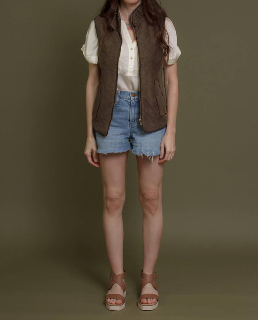 Fate - Sahara Quilted Pattern Vest
