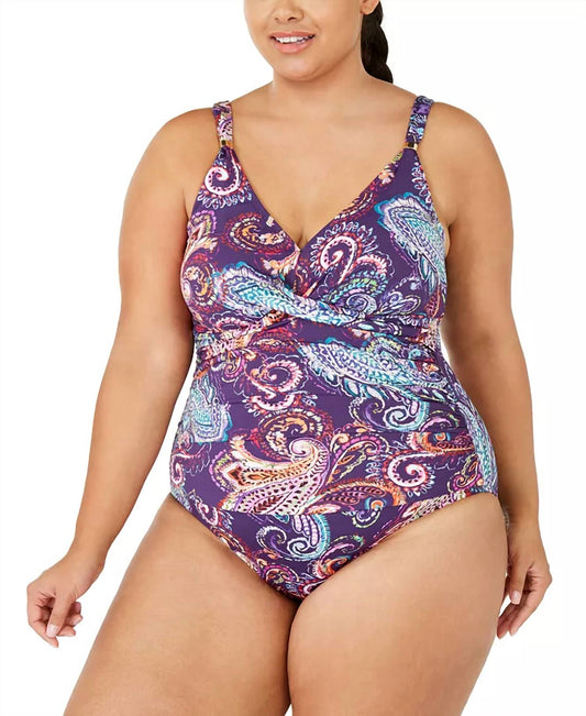 Ralph Lauren - Captiva Paisley Onepiece Bikini - Plus